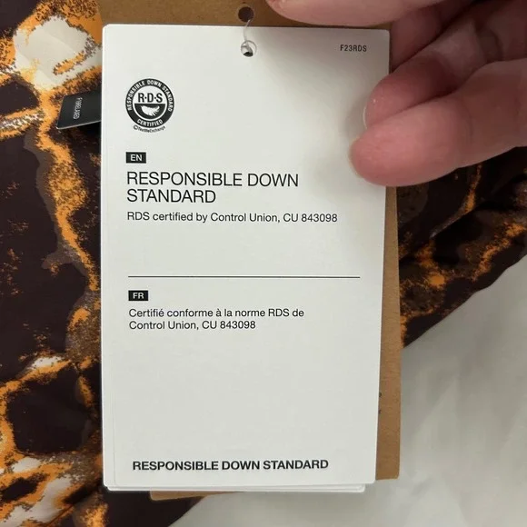 NWT The North Face M 96 Retro Nuptse‎ Jacket Coal Brown  XXL RDS Certified 700 - Picture 4 of 11